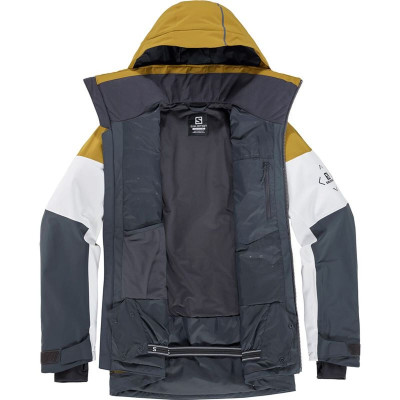 Ski Jacket Salomon LC1587700 Light grey Men