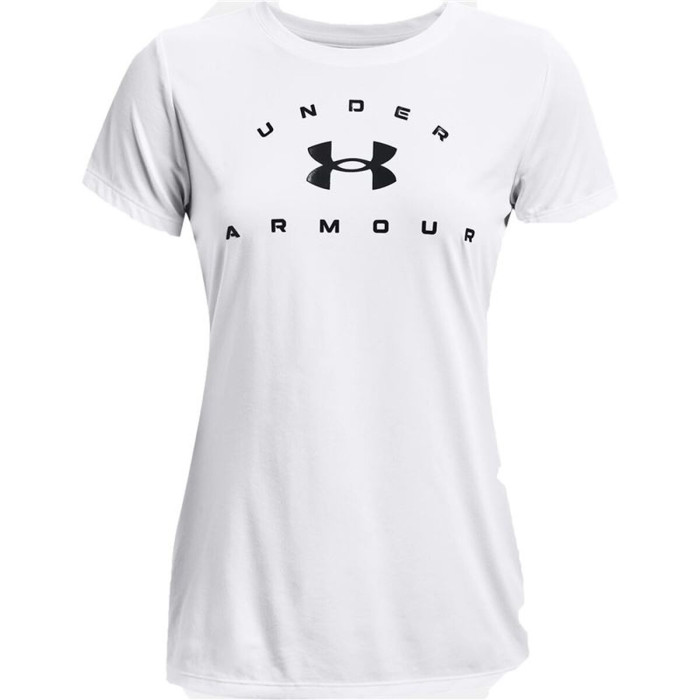 Women’s Short Sleeve T-Shirt Under Armour 1369864-100 White (XS)