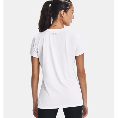 Women’s Short Sleeve T-Shirt Under Armour 1369864-100 White (XS)