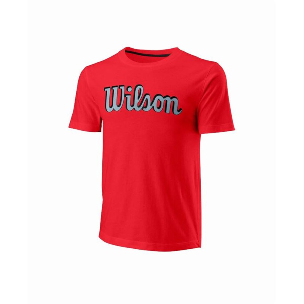 Men’s Short Sleeve T-Shirt Wilson WRA806610 Red (S)