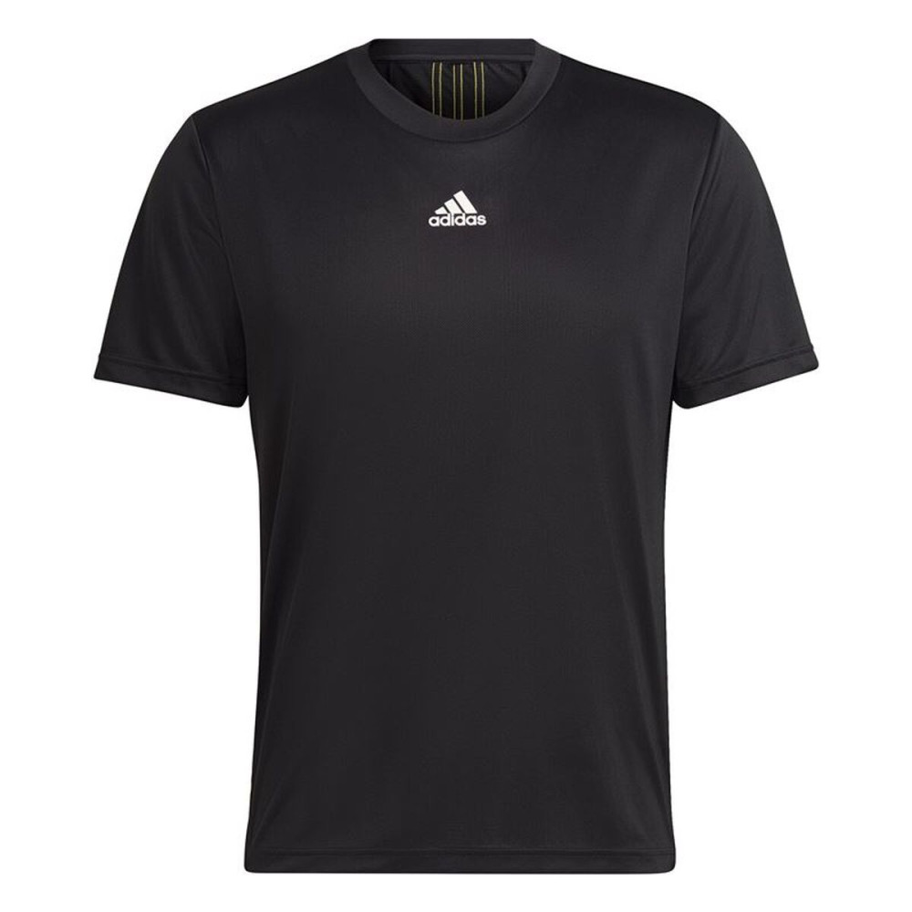 Men’s Short Sleeve T-Shirt Adidas HN8506 Black (XS)