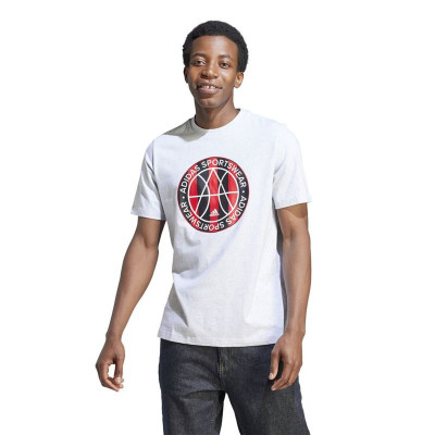 Men’s Short Sleeve T-Shirt Adidas II3577 Grey (XL)