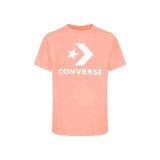 Men’s Short Sleeve T-Shirt Converse 10025458-A06 Salmon (S)