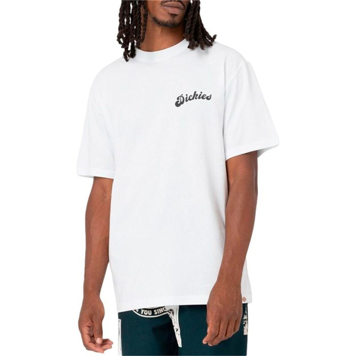 Men’s Short Sleeve T-Shirt Dickies DK0A4YJYWHX1 White (L)