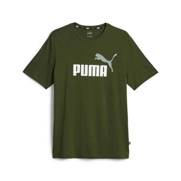 Men’s Short Sleeve T-Shirt Puma 586759 30 Dark green (L)