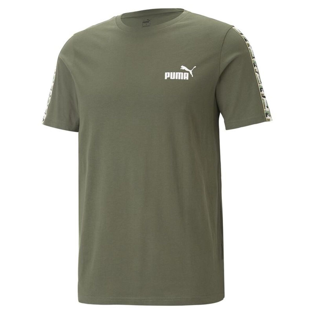 Men’s Short Sleeve T-Shirt Puma 673358 73 Olive (S)