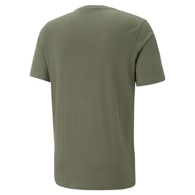 Men’s Short Sleeve T-Shirt Puma 673358 73 Olive (S)