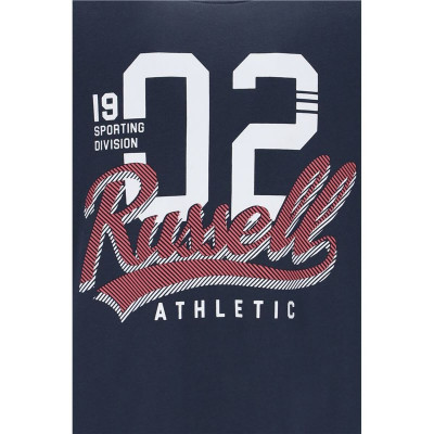 Men’s Short Sleeve T-Shirt Russell Athletic A30101-OB 155 Dark blue (S)