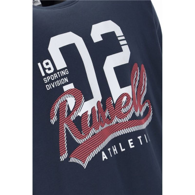 Men’s Short Sleeve T-Shirt Russell Athletic A30101-OB 155 Dark blue (S)