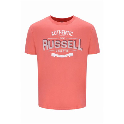 Men’s Short Sleeve T-Shirt Russell Athletic A30081-PC 380 Orange (M)