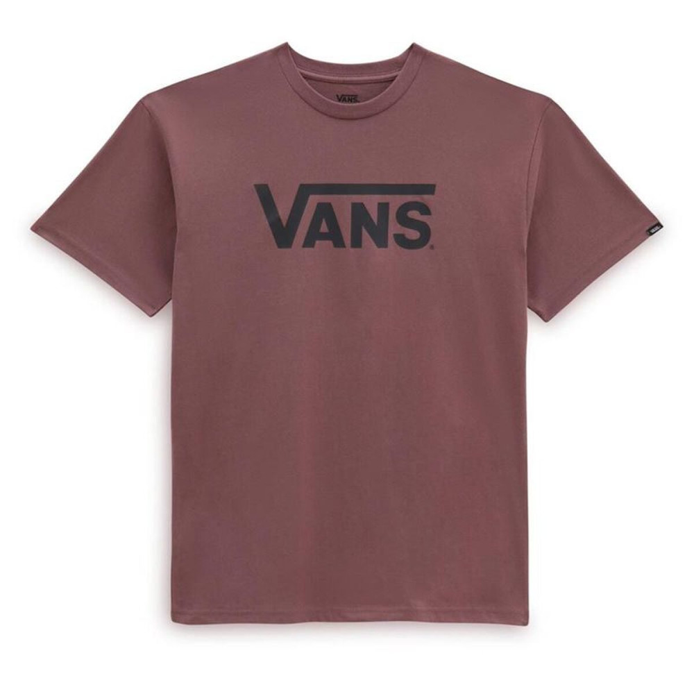 Unisex Short Sleeve T-Shirt Vans VN0A7Y46Y5F1 Brown (L)