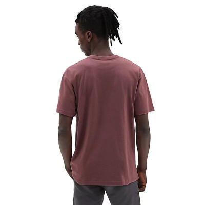 Unisex Short Sleeve T-Shirt Vans VN0A7Y46Y5F1 Brown (L)