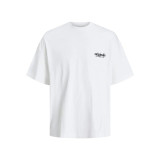 Men’s Short Sleeve T-Shirt Jack & Jones 12252953-177627 White (XL)