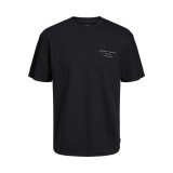Men’s Short Sleeve T-Shirt Jack & Jones 12245400-178012 Black (S)