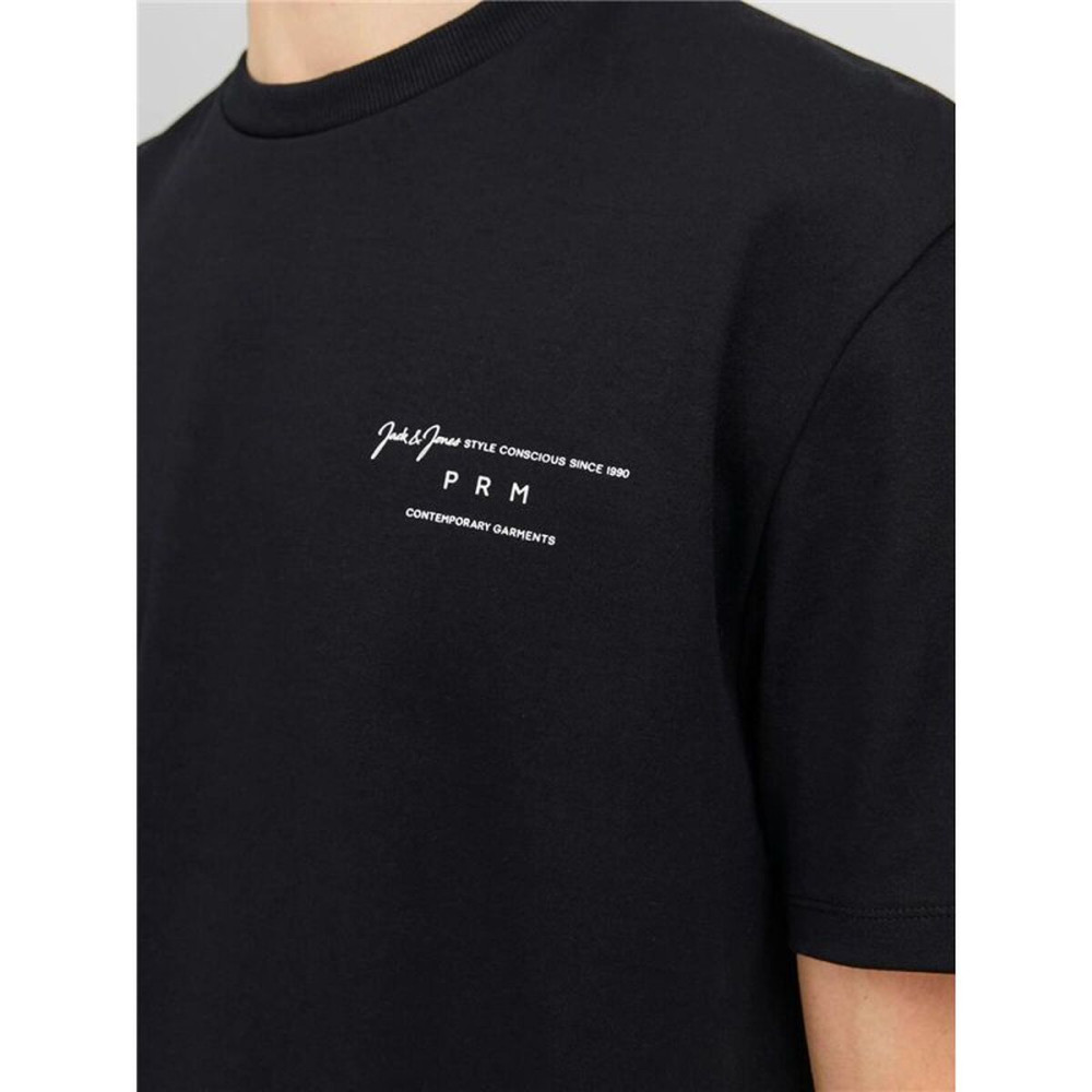 Men’s Short Sleeve T-Shirt Jack & Jones 12245400-178012 Black (S)