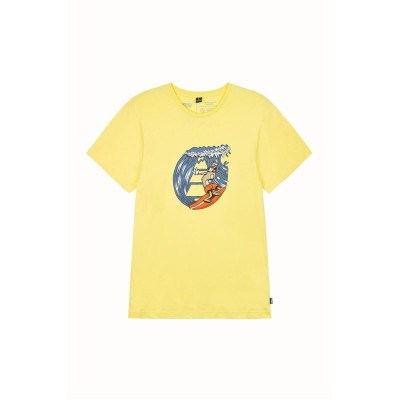Men’s Short Sleeve T-Shirt Picture MTS1030.B Yellow (M)