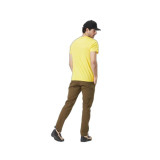 Men’s Short Sleeve T-Shirt Picture MTS1030.B Yellow (M)