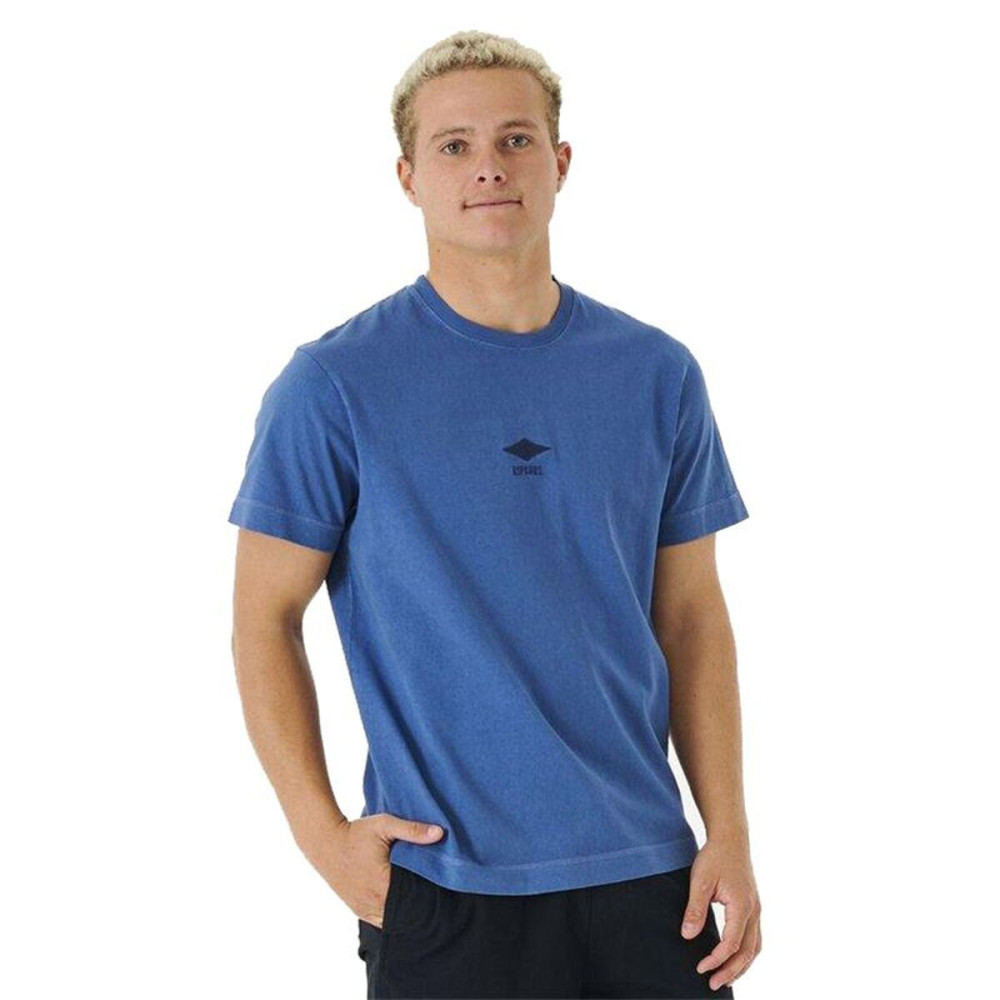 Men’s Short Sleeve T-Shirt Rip Curl 03VMTE-8152 Blue (XL)