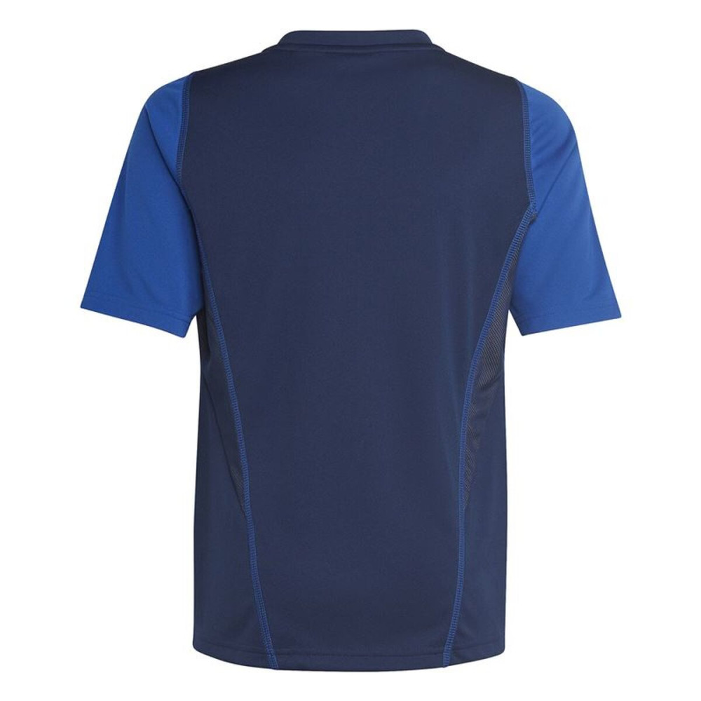 Children's Short Sleeved Football Shirt Adidas HK7639 Blue (7-8 Years)