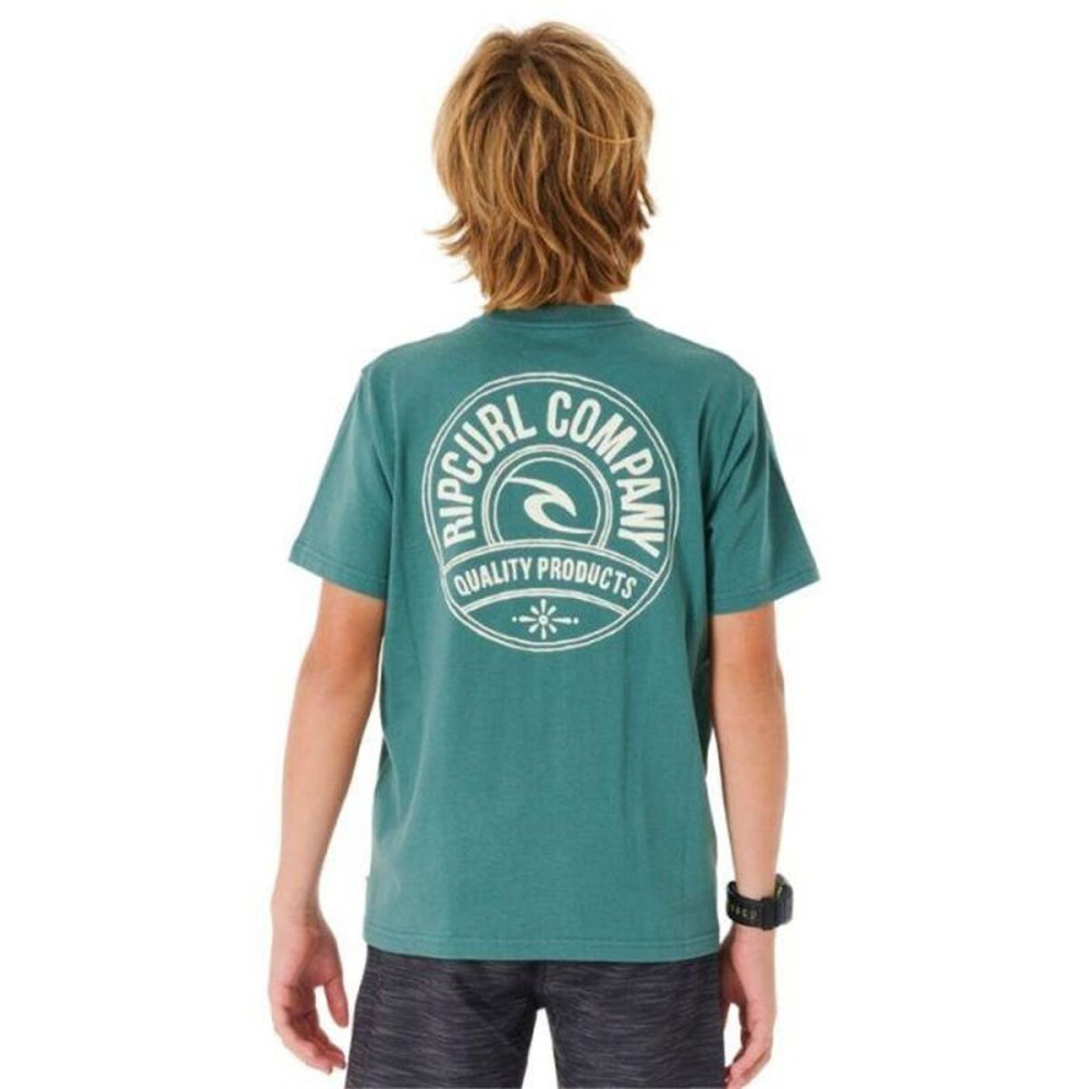 Child's Short Sleeve T-Shirt Rip Curl 021BTE-3136 Blue