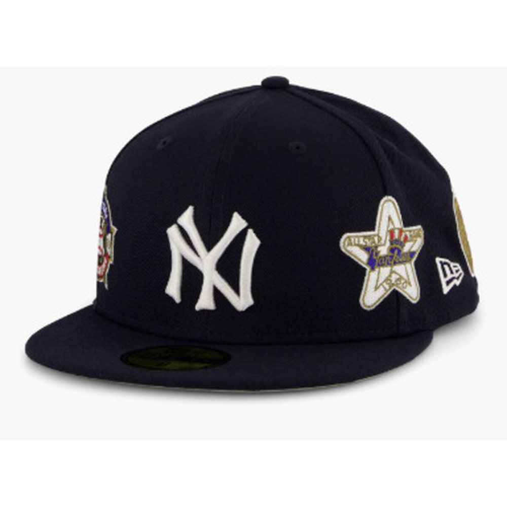 Sports Cap New Era COOPS MULTI PATCH 59FIFTY NEYYAN Blue 7