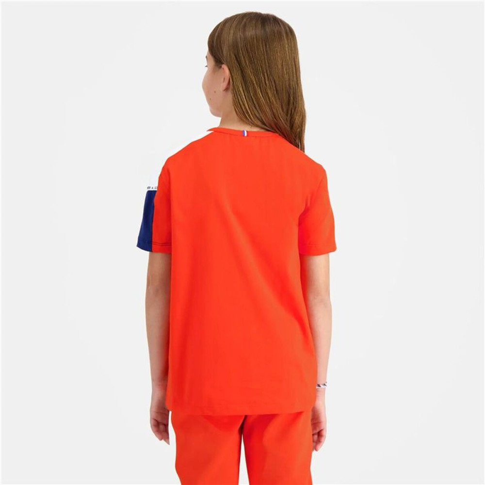 Child's Short Sleeve T-Shirt Le coq sportif 2310049 Orange