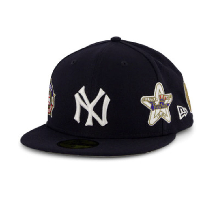 Sports Cap New Era COOPS MULTI PATCH 59FIFTY NEYYAN Blue 7