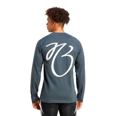 Men’s Long Sleeve T-Shirt Adidas JM9351 Dark grey (XS)