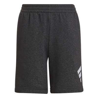 Sport Shorts for Kids Adidas Future Icons 3 Bandas Black