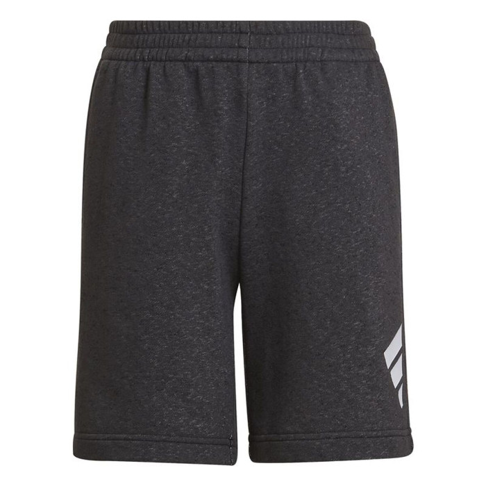 Sport Shorts for Kids Adidas Future Icons 3 Bandas Black