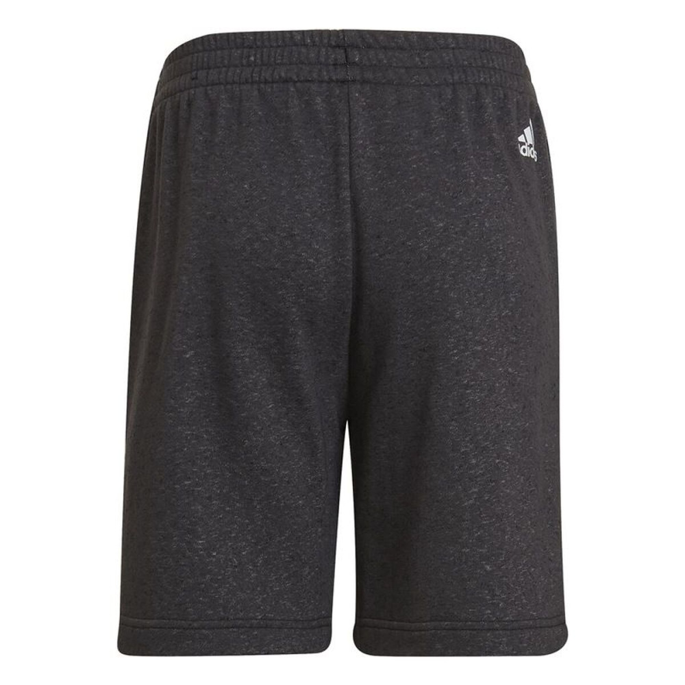 Sport Shorts for Kids Adidas Future Icons 3 Bandas Black