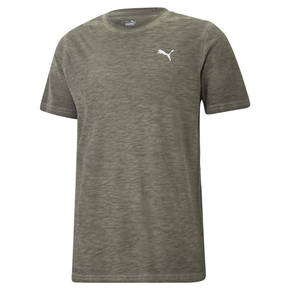 Men’s Short Sleeve T-Shirt Puma Puma Studio Foundation Olive