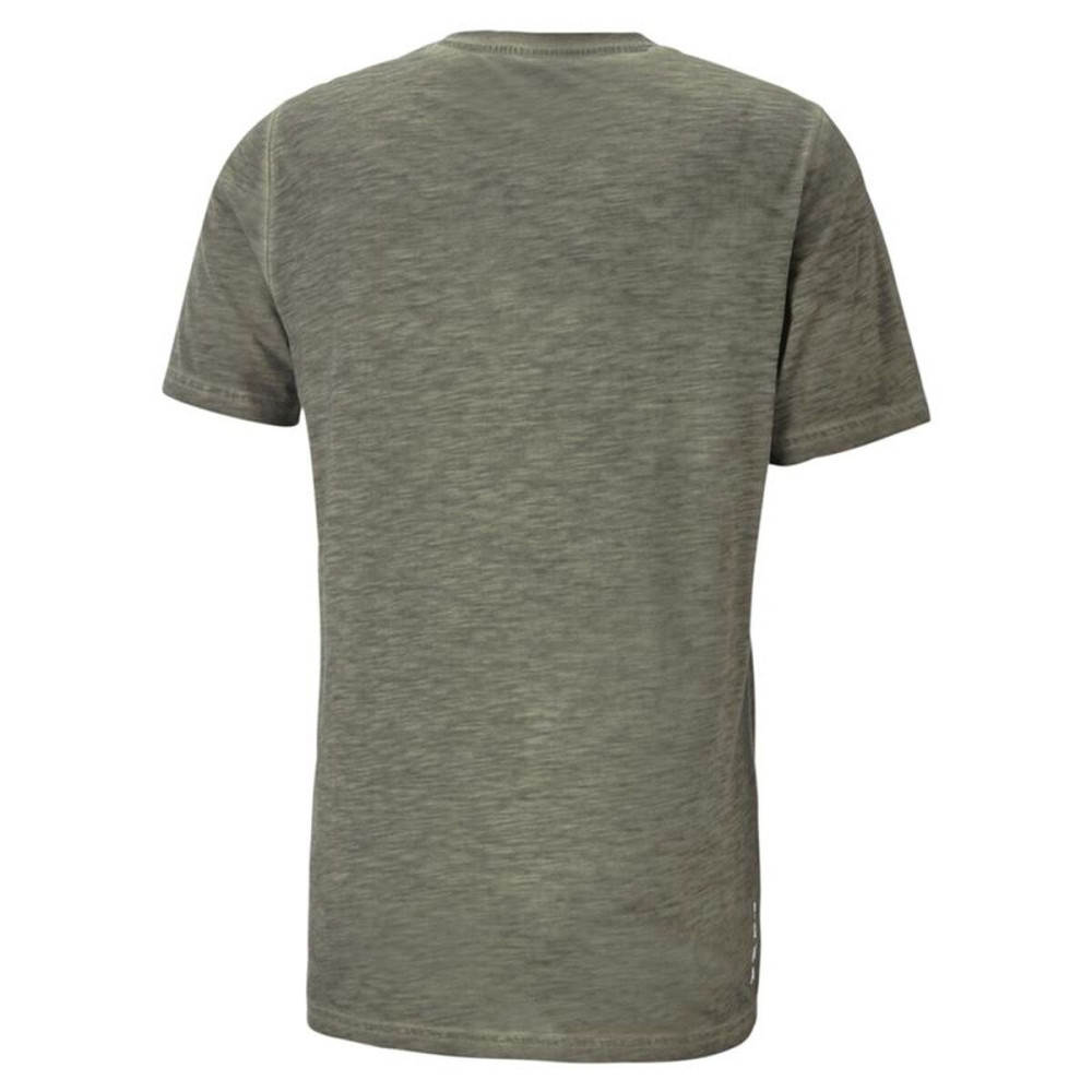 Men’s Short Sleeve T-Shirt Puma Puma Studio Foundation Olive