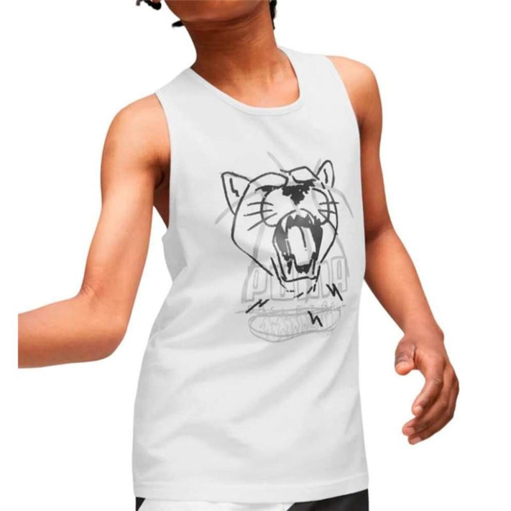 Basketball shirt Puma White