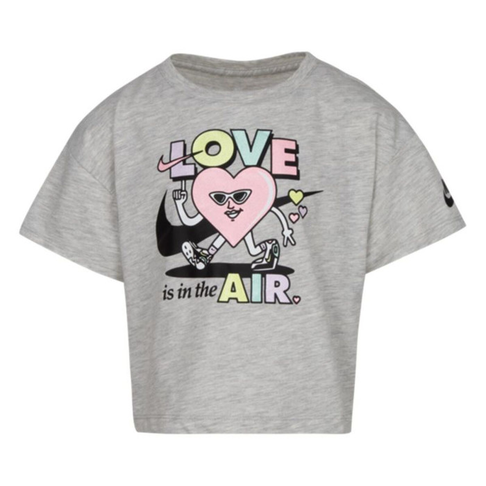 Child's Short Sleeve T-Shirt Nike 36J086-C87 Light grey