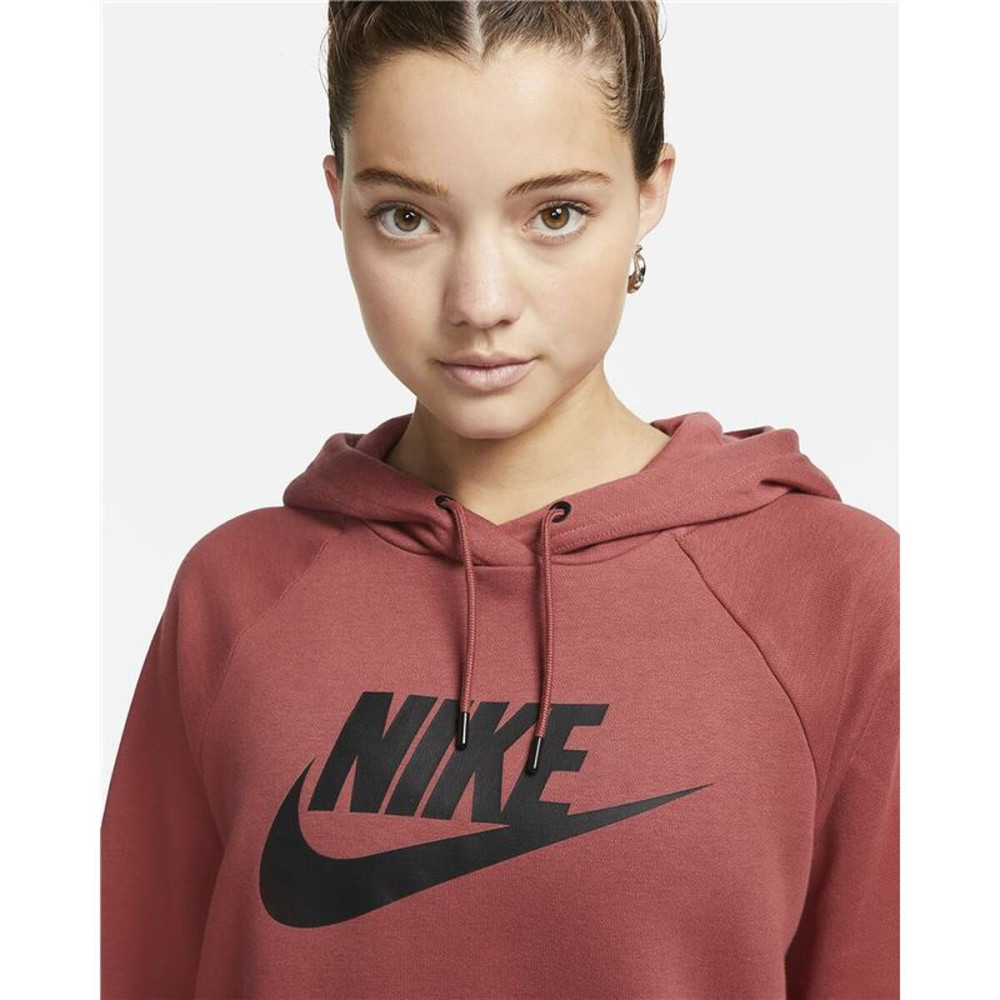 Women’s Hoodie Nike Essential Crimson Red