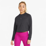 Women’s Hoodie Puma Flawless Pullover Black