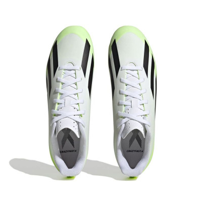 Adult's Football Boots Adidas X Crazyfast.4 Fxg White