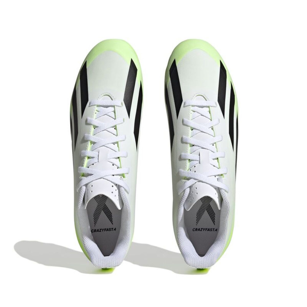 Adult's Football Boots Adidas X Crazyfast.4 Fxg White