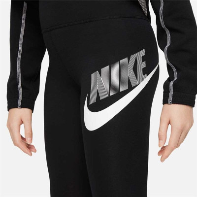 Sports Leggings for Children Nike Sportswear Favorites Black