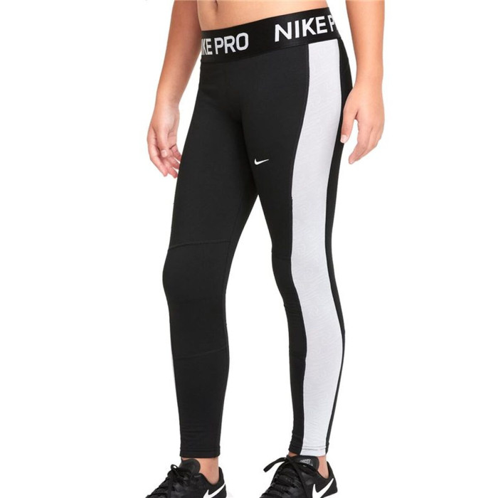 Sports Leggings for Children Nike Dri-FIT Pro Warm Black