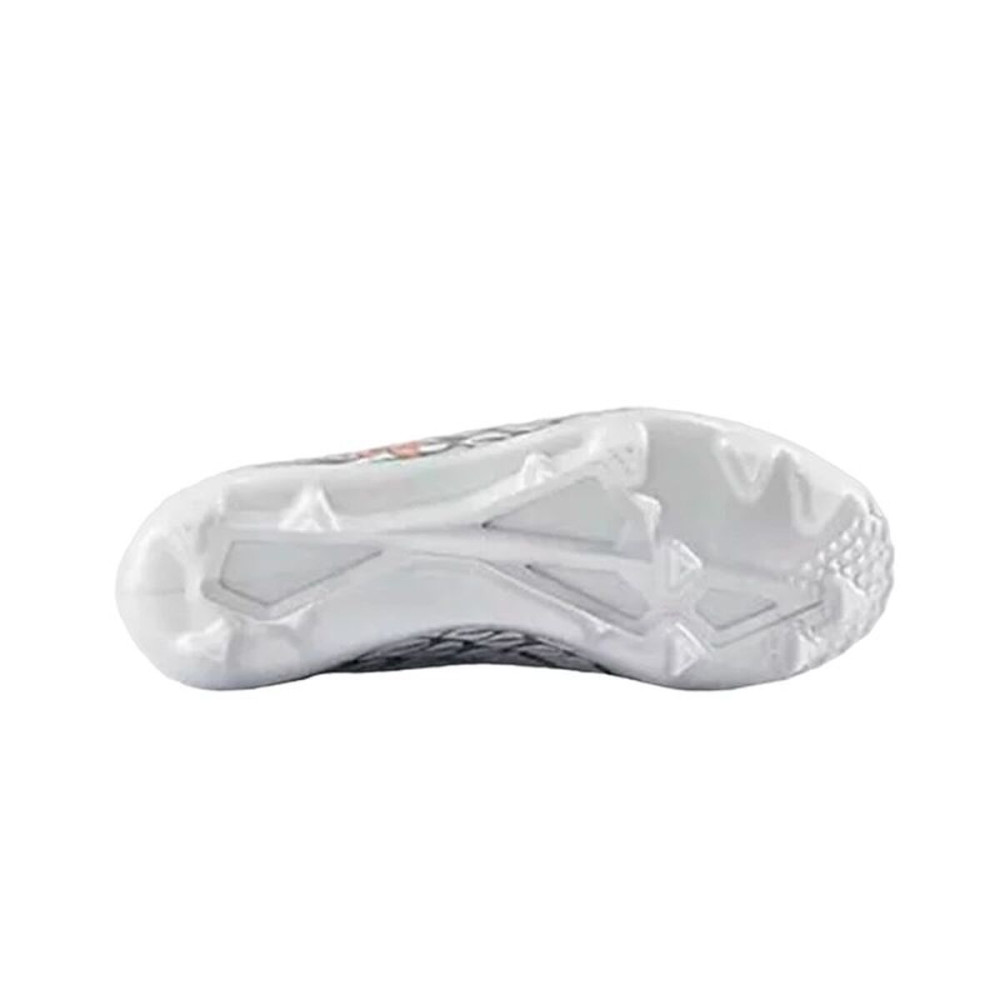 Childrens Football Boots New Balance Furon v7 Dispatch FG Grey