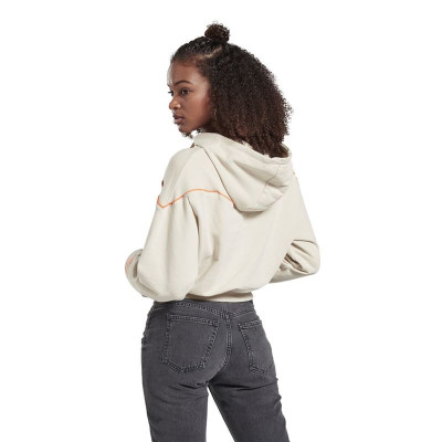 Women’s Hoodie Reebok Reebok Classic Trail Beige