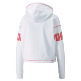 Women’s Hoodie Puma Puma Power Hoodie Fl W White
