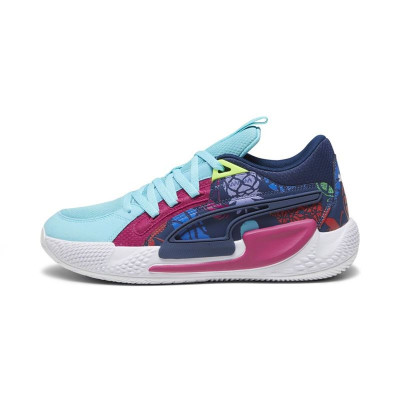 Basketball Shoes for Adults Puma Light Blue