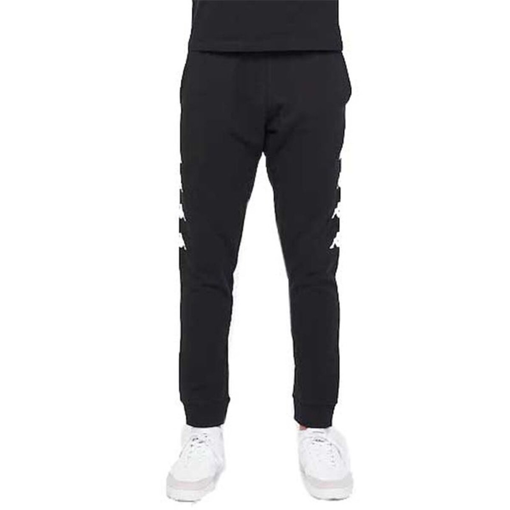 Long Sports Trousers Kappa Karbo Black Men