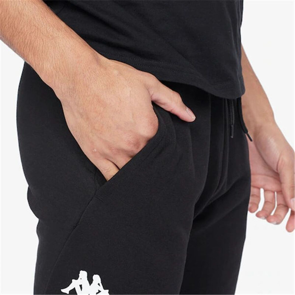 Long Sports Trousers Kappa Karbo Black Men