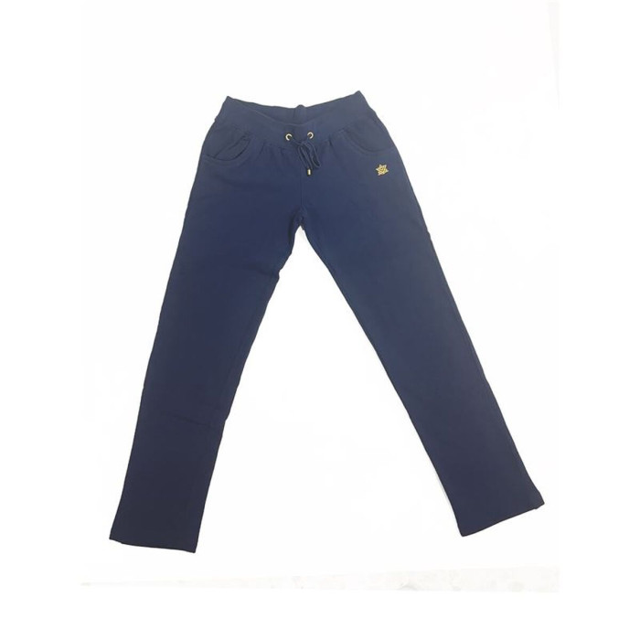 Long Sports Trousers Luanvi Cira Navy Blue Lady