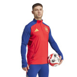 Training Sweatshirt for Adults Adidas España Tr Top Red