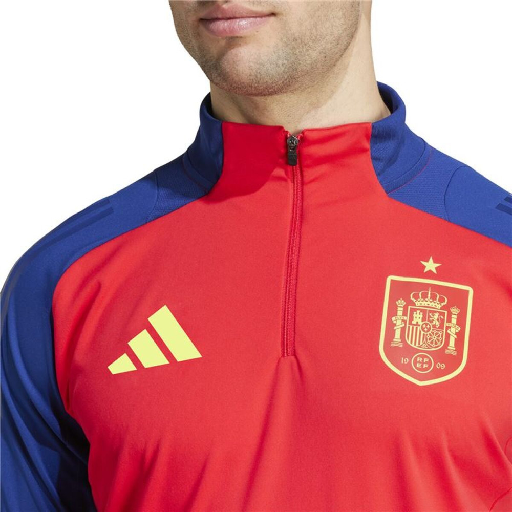 Training Sweatshirt for Adults Adidas España Tr Top Red